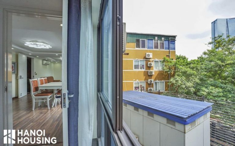 Super bright apartment with 2 bedrooms for rent in Doi Can, Ba Dinh  Copy