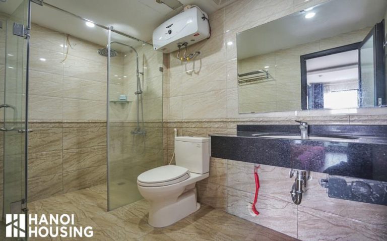 Super bright apartment with 2 bedrooms for rent in Doi Can, Ba Dinh  Copy